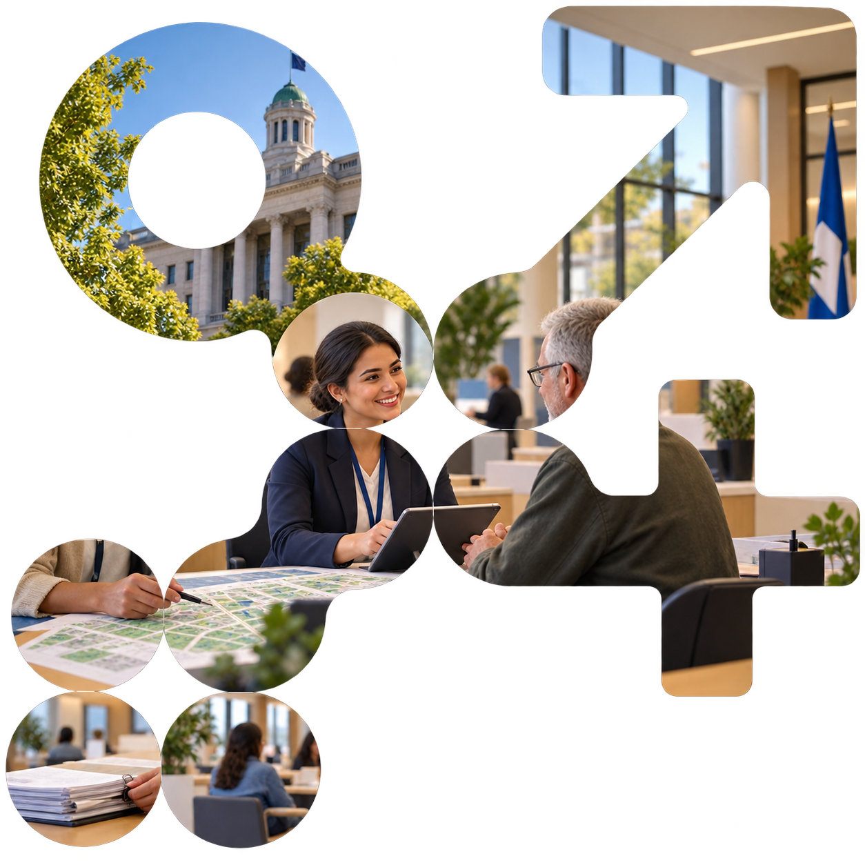 Public sector teams delivering digital citizen services